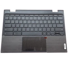 Replacement Laptop Upper Case Palmrest Keyboard Assembly Part for Lenovo Chro...