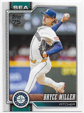2026 Topps #331 Bryce Miller - Seattle Mariners