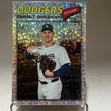 2026 TOPPS HERITAGE EMMET SHEEHAN SILVER SPARKLE 