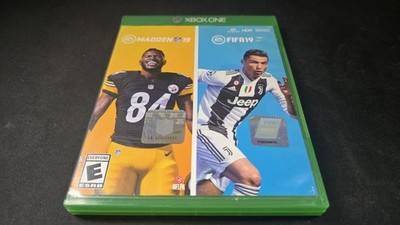 Madden NFL 19 / FIFA 19 EA Sports Bundle Microsoft Xbox One LN PERFECT disc CIB-