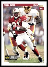 Terrell Owens 1997 Collector's Choice #88 49ers NFL READ FREE SHIP AutographDen