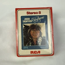 NOS SEALED Vtg 1975 John Denver: Windsong (8-Track Tape Cartridge) RCA APS1-1183