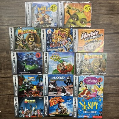 Nintendo Gameboy Advance Manual Lot Instruction Booklet Instructions Tips Advice