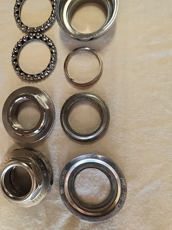 Auriculares completos Old School Suntour BMX con el B.S. original Falda de tierra 1982-83 Foto 4 de 4