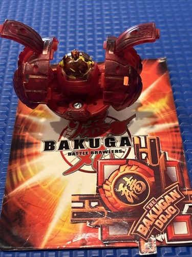 BAKUGAN:Battle Brawlers B2 | Pyrus 🔥Clayf |390G | Battle Damage Finsh Rare - Picture 3 of 7