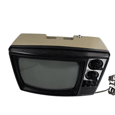 Hitachi TV Television Transistor TV Model P-40 Vintage 1977 Tested