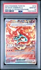 2024 POKEMON TWM EN-TWILIGHT MASQUERADE #212 HEARTHFLAME MASK OGERPON EX PSA 10