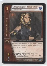 2004 VS System DC Origins 1st Edition Dinah Laurel Lance - Black Canary #DOR-013