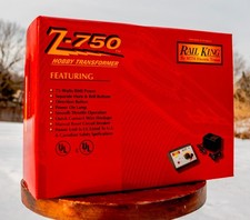 MTH RailKing Z-750 Transformer & Controller Tested Working 75W Power Supply