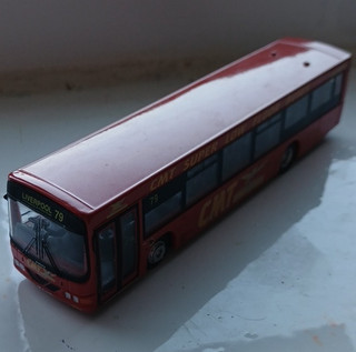 Volvo Wright Super Low Floor Bus Model CMT Liverpool 79 Red North West Models