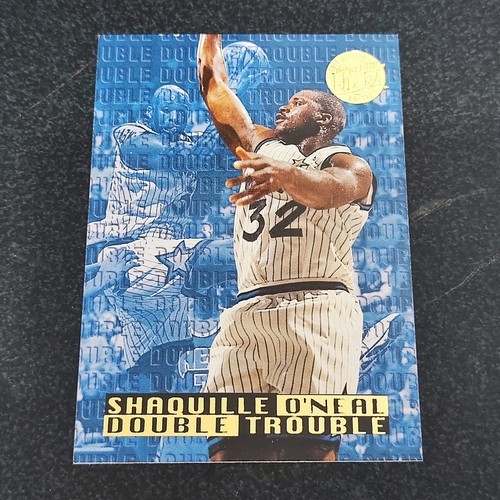 1995-96 Fleer Ultra Double Trouble Gold Medallion SHAQUILLE SHAQ O'NEAL!!