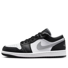 Nike Air Jordan 1 Low Men Black White Grey Ca...