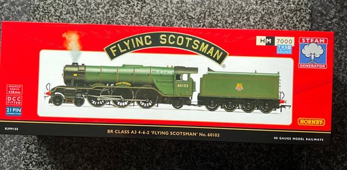 SPUR "OO" VON HORNBY R3991SS BR GRÜN 4-6-2 KLASSE A3 #60103 LOKOMOTIVE *DCC SOUND | Condition: New