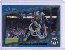 2022 Panini Mosaic Bang DAndre Swift #B-15 Detroit Lions Football Card NFL Sport
