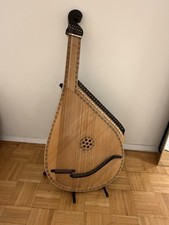 Vintage Ukrainian Bandura Full Size Traditional Folk String Instrument