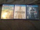 ps4 game lot (3 games total)