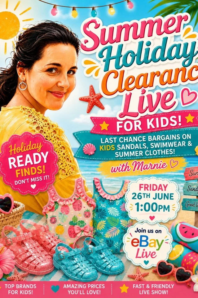 🌴 Summer Holiday Clearance - Kids Eddition