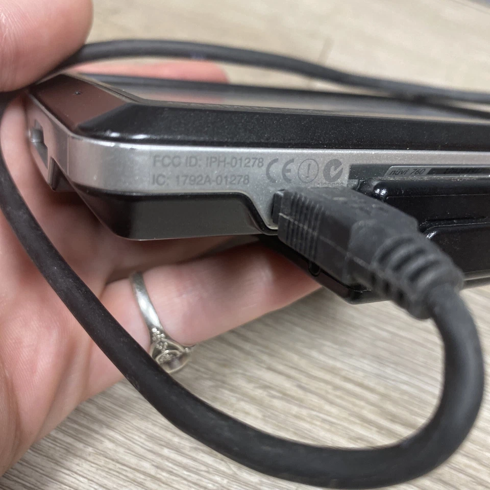 Garmin Nuvi 760 GPS Tested Functioning W/ Cord No Sim Card E7 - Image 4 of 4