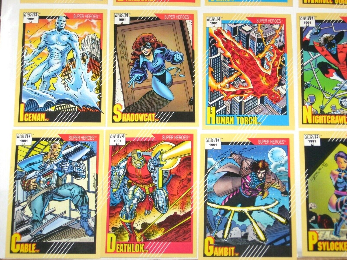 1991 マーベル・ユニバース シリーズ2 レギュラーカード全162種 1991 Marvel Universe Series 2 Complete Set (162 cards) Impel NICE