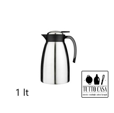 THERMOKARAFFE THERMOSKANNE FÜR GETRÄNKE EDELSTAHL THERMOS 1 L 1,5 LT