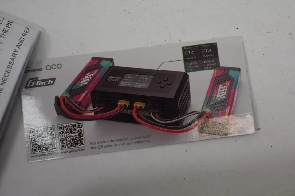 Gens ACe G-Tech Smart LiPo Single Cell GEA333S45E3GT 3300mAh 11.1V 45C 3S1P EC3 - Image 3 of 4