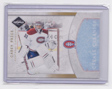 2011-12 PANINI LIMITED CREASE CLEANERS GOLD PARALLEL/25 CAREY PRICE #3 CANADIENS