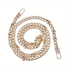 1box bag Strap Chains Iron Curb Link 120x1cm 1strand/box Wallet making supplies