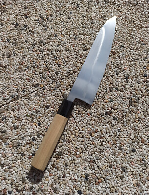 Japanese kitchen knife Munetoshi 210 Honyaki