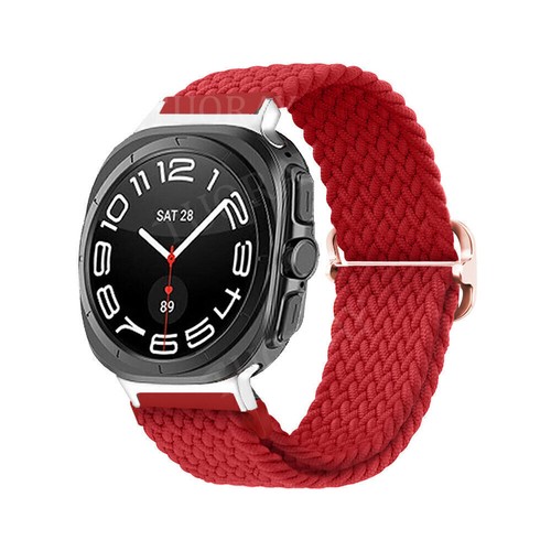 Für Samsung Galaxy Watch Ultra 47mm Smartwatch Nylon Loop Geflochtenes Armband Armband - Bild 24 von 58