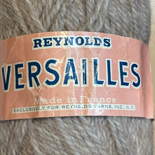 Reynolds Versailles 90% Wool Yarn Lot of 3 Neutrals Blend France - Picture 5 of 11