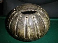 Handmade Pottery Art Piece by Rob Hill 6" Round