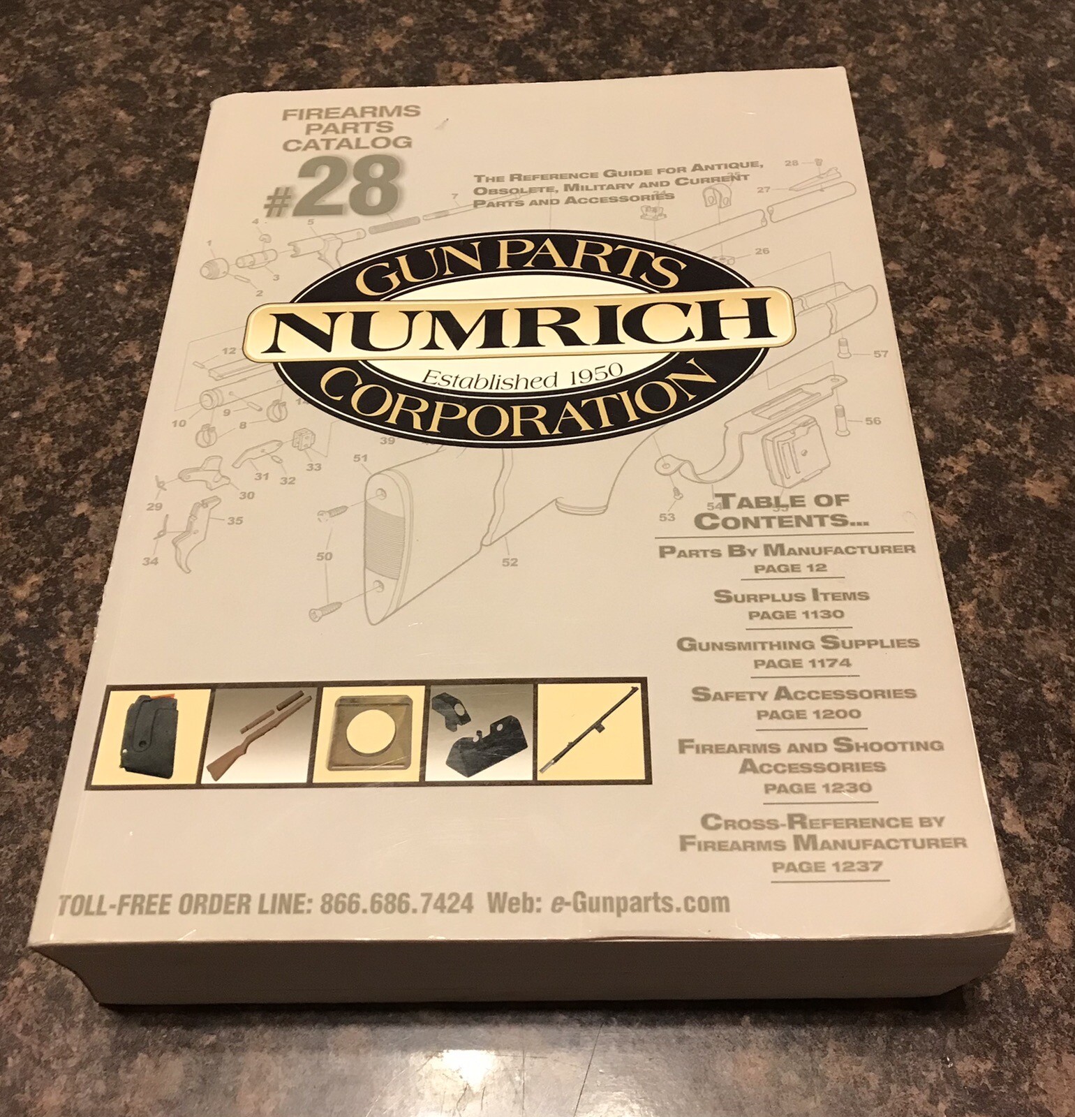 Numrich Gun Parts Corp 28 Firearms Parts Catalog Collector eBay
