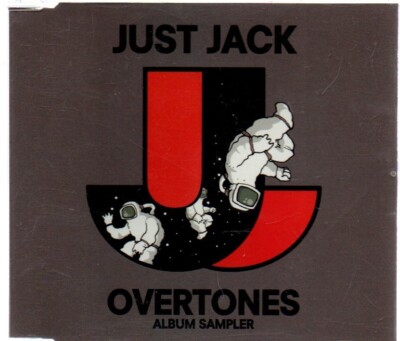 Just Jack - Overtones - Writer's Block + 4 clips - promo album sampler CD