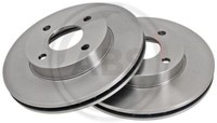 2X A.B.S. 15812 Bremsscheibe Vorne FüR Ford TVR