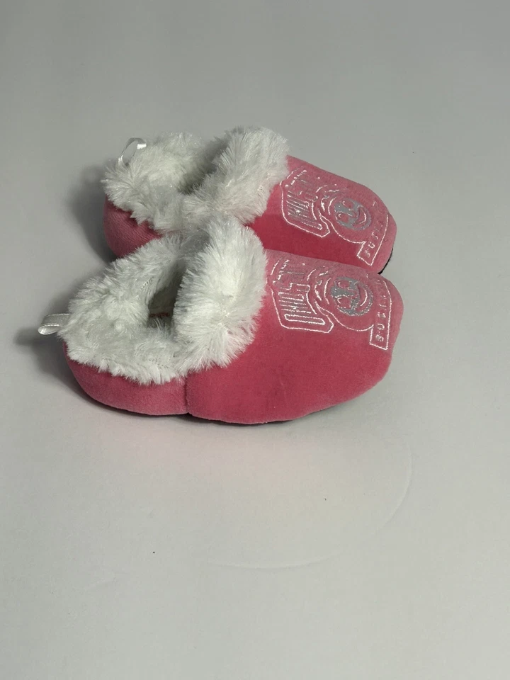 Zapatillas rosas para bebé niña Ohio State University Buckeyes NCAA, talla L Foto 3 de 4