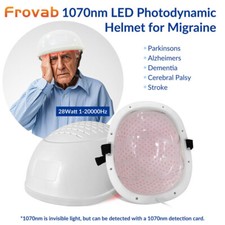 Transcranial Brain Neuro Healing Near Infrared Light Thearpy Helmet for Stroke