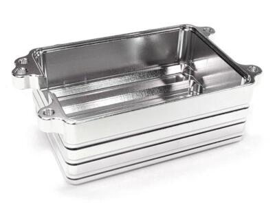 Billet Machined Alloy Lower Receiver Box Type C25750 for SCX-10 Scale Crawler