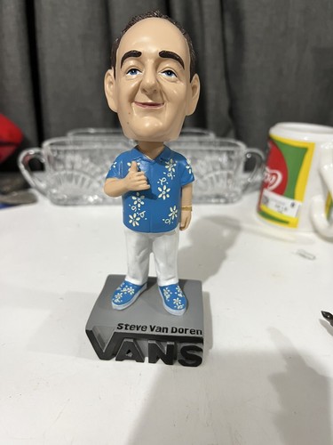 Bobblehead Vans Collectible Figure Steve Van Doren Off The Wall - Picture 3 of 7