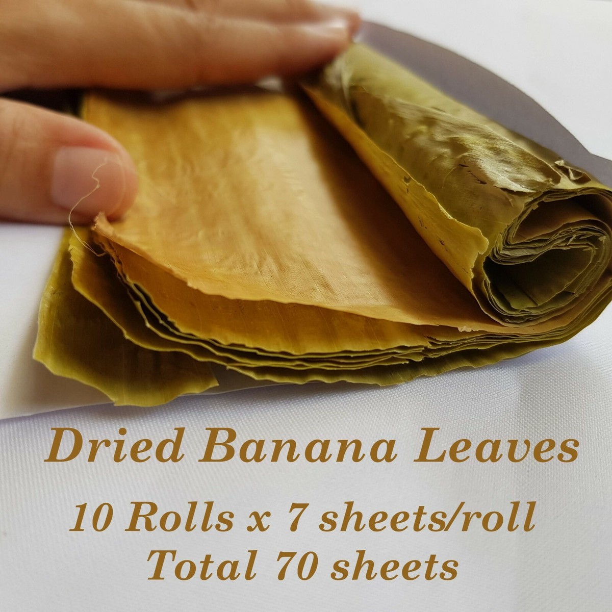 tobacco leaf rolling paper 70x Dry Banana Leaves Thai Vintage Natural Roll Cigarette Paper Rolling  Tobacco