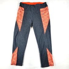 RBX Womens Activewear Workout Exercise Pants Size Medium Cropped CrossFit...