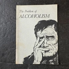 THE PROBLEM OF ALCOHOLISM c.1950s Vintage Alcoholic Mental Health Booklet