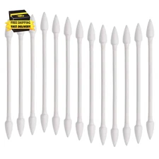 Pointed Tip Cotton Swabs, 800 Count Double Precision Tips with Paper Stick, Cott
