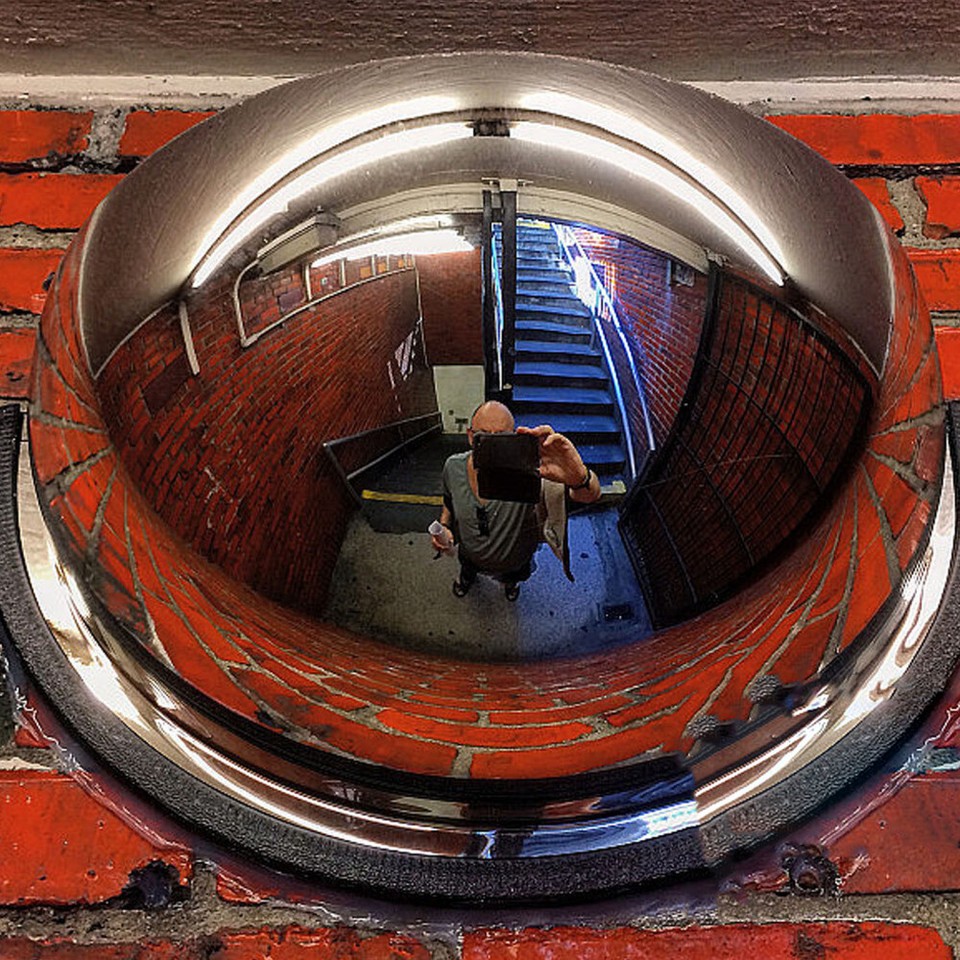 Corner Office Mirror Safety Mirrors for Corners Half Dome Convex