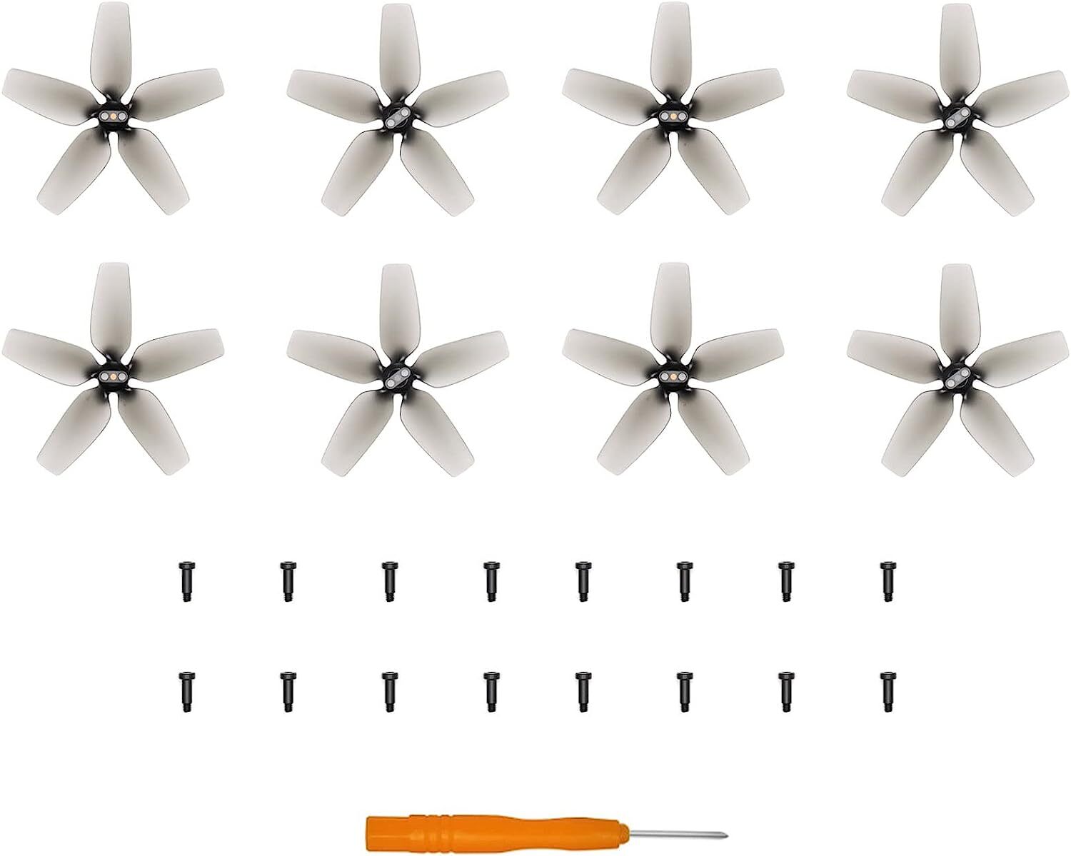 8 Pcs Propellers Replacement for DJI Avata Drone Accessories with a screwdriver