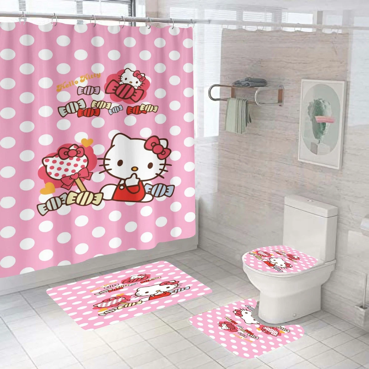 Hello Kitty Bathroom Tiles