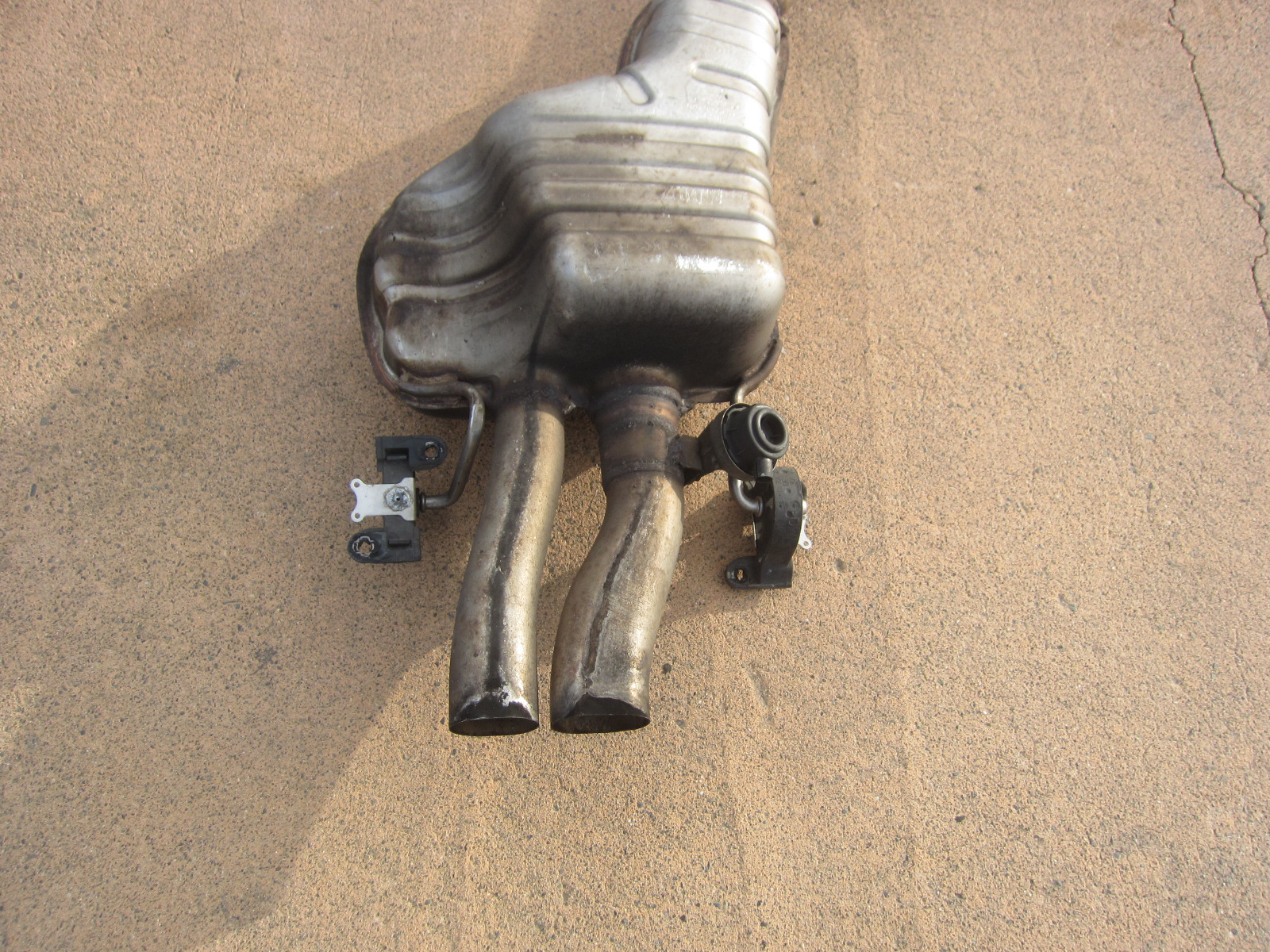 Bentley Flying Spur- RH Rear Exhaust Muffler W/ Pipe - P/N 3W0253611A