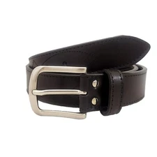 Mens Belt Classic 8 Design Italian Cow Leather Pistola Collection 40004 Black 38