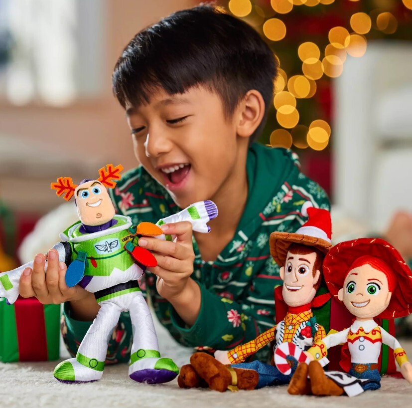 Décoration De Fête Toy Story : Figurines Carton Woody, Jessie Et Lightyear - 3 Pieds, Neuf