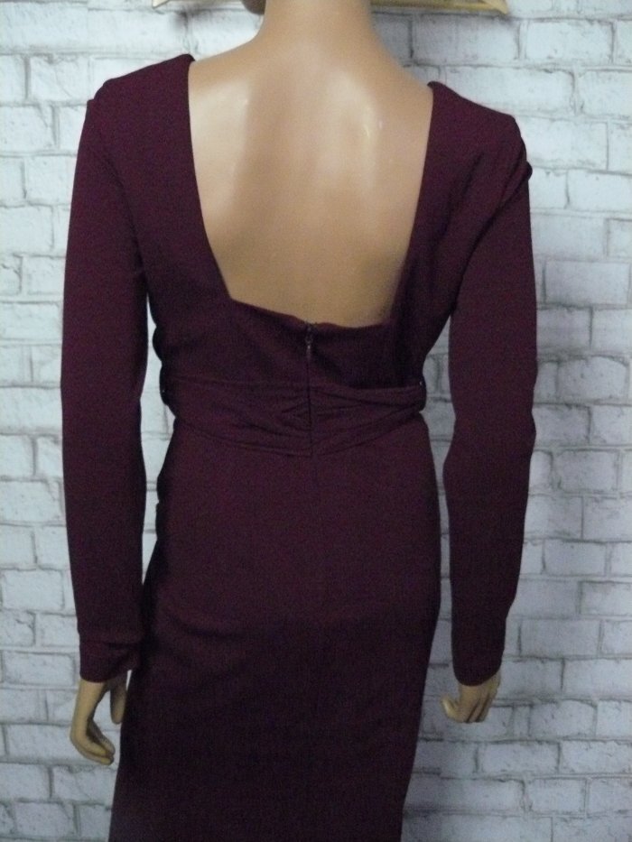 dress the population carmen dress Amazon.com: Dress the Population Women's Carmen Long Sleeve Long Stretch Gown with Slit Dress, Burgundy, XXS : Clothing, Shoes & Jewelry