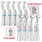NSK Style Dental Push / Latch Head Contra Angle Handpiece Slow Low Speed EX203
